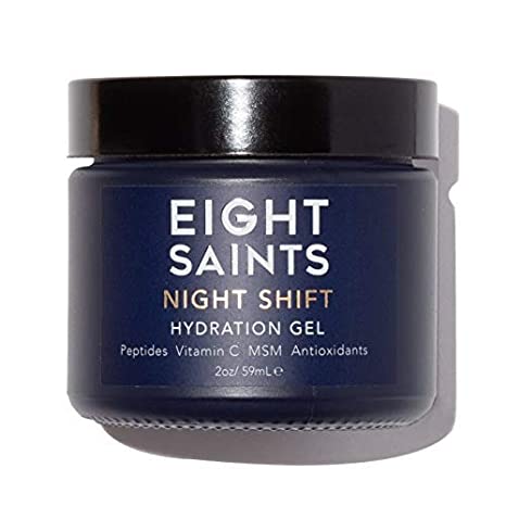 Eight Saints Night Shift Anti-Aging Cream Face Moisturizer, Natural and Organic Anti Wrinkle Night Cream For Face To Reduce Fine Lines and Wrinkles For Face, 2 Ounces