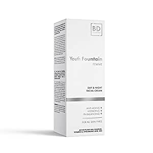 BD COSMETICS YOUTH FOUNTAIN FEMME Day & night facial cream anti-aging, hydrating and pH balancing