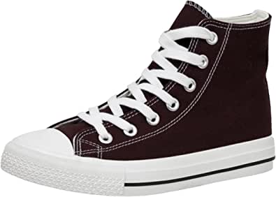 CUSHIONAIRE Women's Vance high top Canvas Sneaker +Memory Foam